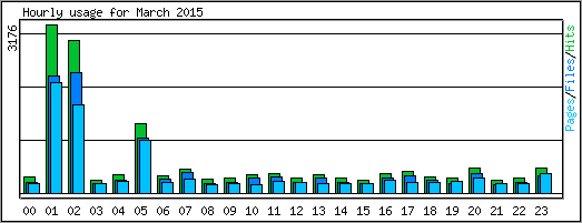 Hourly usage
