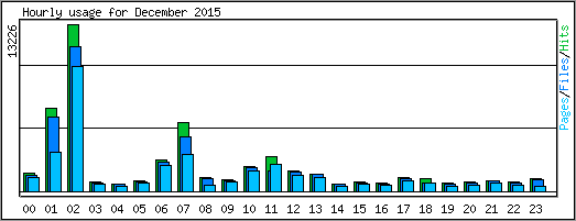Hourly usage