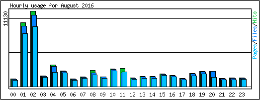 Hourly usage