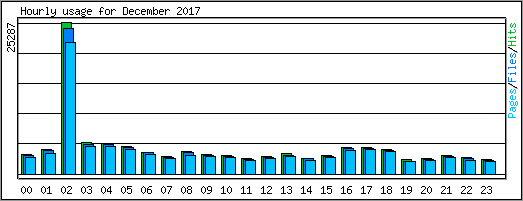 Hourly usage